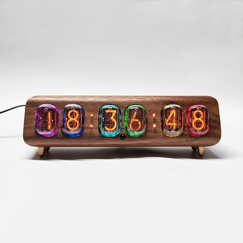 Nixie Tube Clock 6-bit IN12 Digital